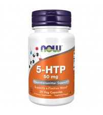 5-Hydroxy L-Tryptophan Now Foods 5-HTP 50mg 30caps